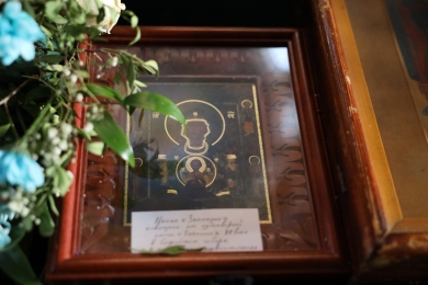 В Неделю 27-ю по Пятидесятнице епископ Леонтий совершил Литургию в Казанском соборе