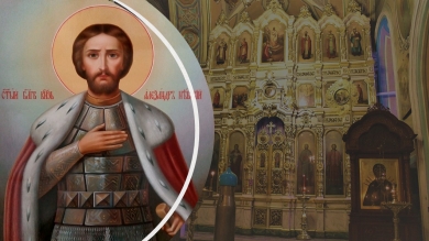 Престольный праздник в честь СВЯТОГО БЛАГОВЕРНОГО КНЯЗЯ АЛЕКСАНДРА НЕВСКОГО.