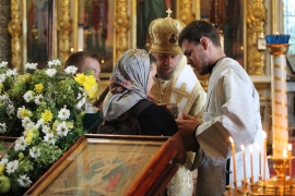 В Неделю 10-ю по Пятидесятнице епископ Леонтий совершил Литургию